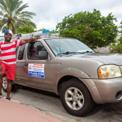 The Window Cleaning Pros will arrive on time and ready to go to work. 